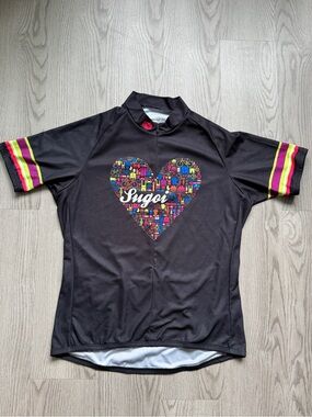 Sugoi 3/4 Zip Cycling Jersey, size L